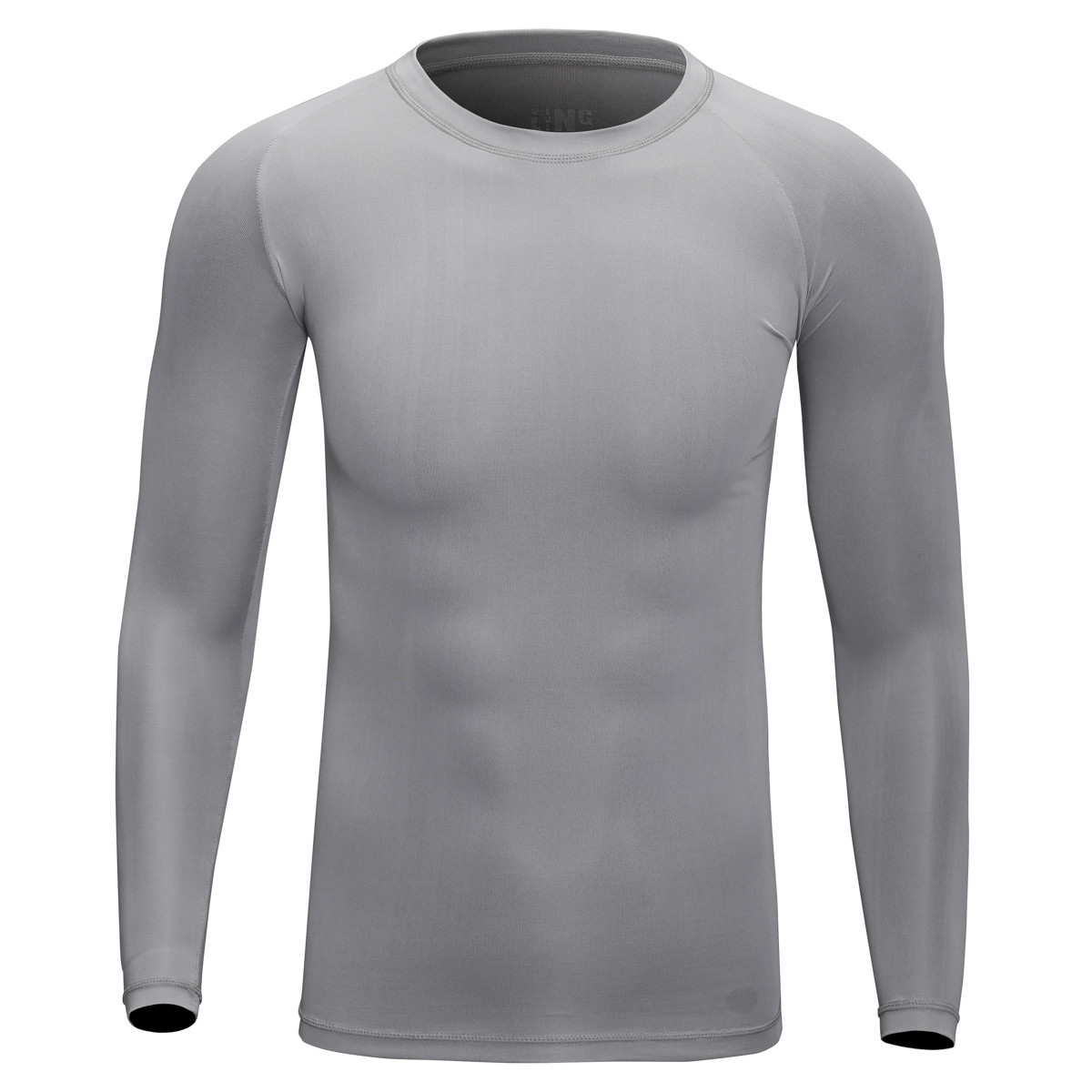 M-2XL Men Base Layer Top Long Sleeve Sport T-shirt Compression Under Shirt US gallery