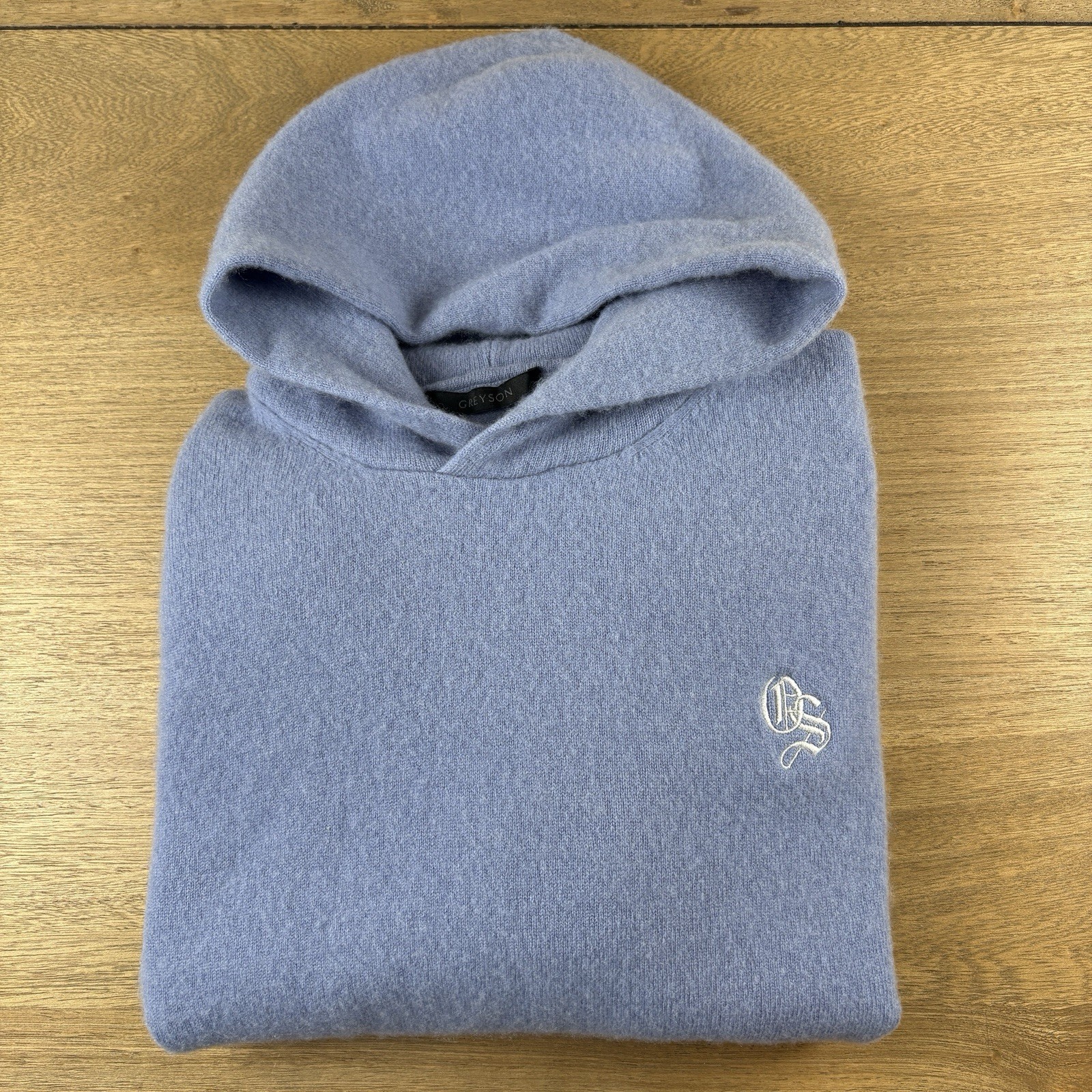 Greyson x Old Sandwich Golf Club Koko Hoodie Sweater Cashmere Wool Blend Mens S* gallery
