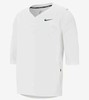 Nike Baseball White Hot Jacket-897383-100 Pullover 3/4 Sleeve Size S-M MSRP $85 gallery