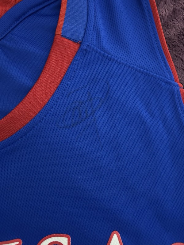 2011 Official Adidas KU Jayhawks Markieff Morris Jersey-S-Faded Auto-NBA Champ gallery