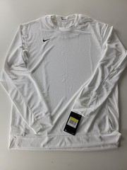 Nike Mesh Basketball Long Sleeve White Men’s Size Small
