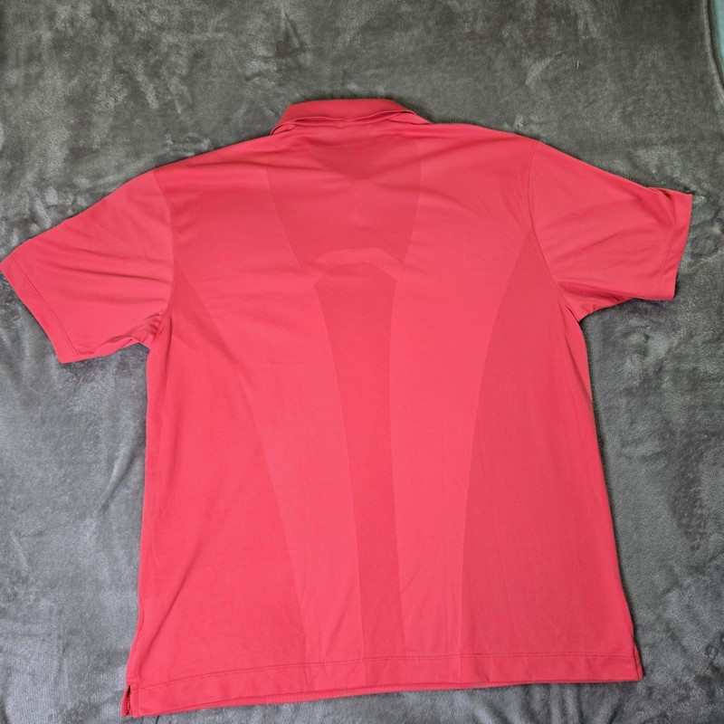 Nike Golf Polo Mens 2XL Aster Pink Dri Fit Body Mapping Ventilated Shirt Swoosh gallery