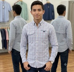 Vineyard Vines Harbor Shirt Men’s XXS Performance Fishing Vented Blue Pink
