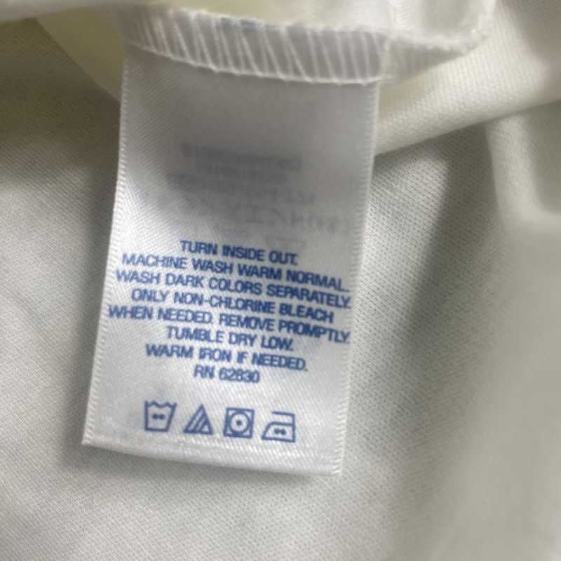 LANDS' END Shirt Mens XL 46-48 White Turtleneck Red Lobster Cotton Long Sleeve gallery