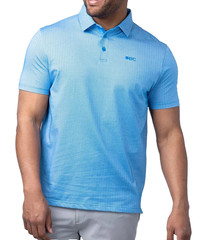 Black Clover NEW Mens Harry Delirium Blue Fashion Performance Golf Polo M $79