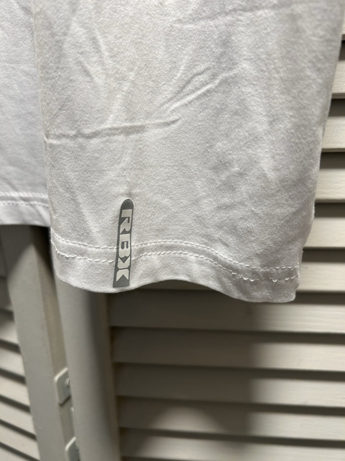 RBX Active T-Shirt Top Relaxed Fit White Size: Large Dry Fit New w/o Tags gallery