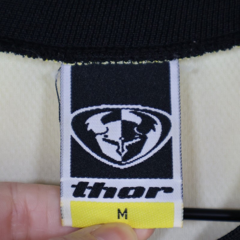 Thor Phase 3.0 Motocross Jersey Size Medium Moto Racing Yellow Polyester gallery