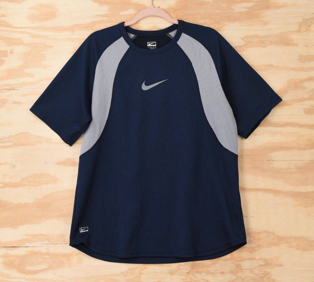 Nike Performan Athletic Mesh Inserts T-Shirt Mens Large gallery