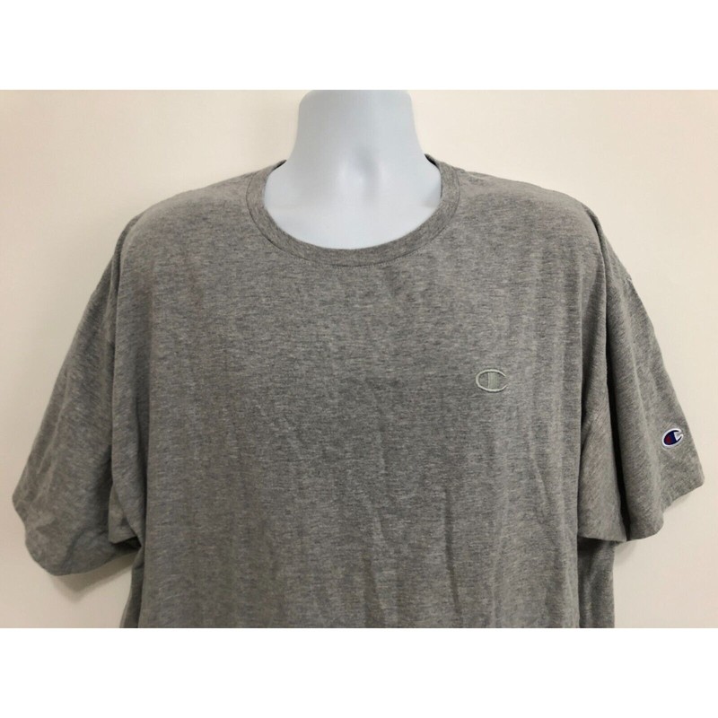 Champion Mens 2XL T Shirt Mineral Gray Short Sleeve Vapor Performance Athletic gallery