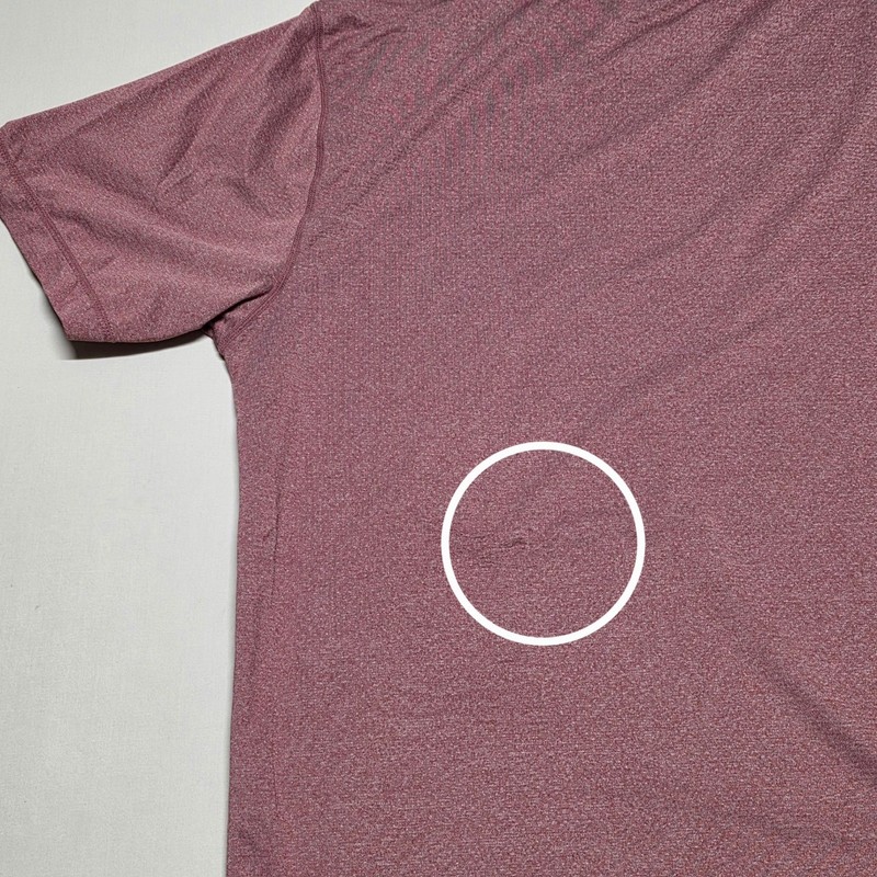 Vuori Men V109 Performance T-Shirt XL Heathered Chestnut Short Sleeve Pullover gallery