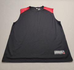 Vintage Starter Men’s Black Red Mesh Sleeveless Athletic Shirt Size XL