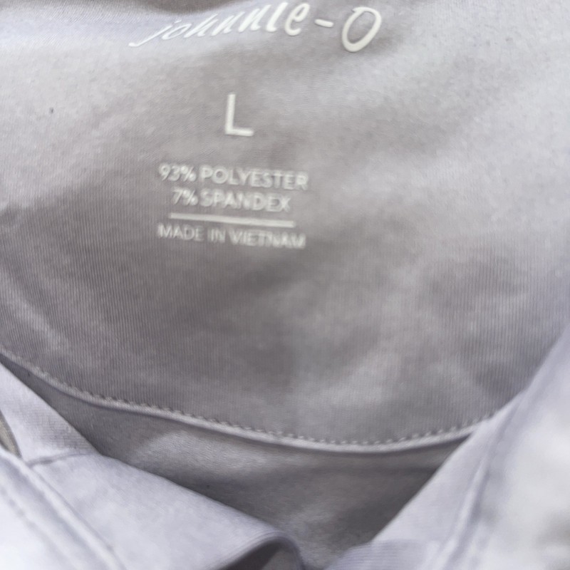 Johnnie-O “Randall” Barbados Gray Performance Pullover Men's Size L MSRP $85 gallery