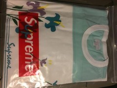 Supreme Flower Football Top Lt. Blue Medium SS16