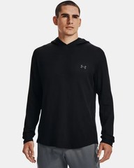 Under Armour Men’s UA Waffle Hoodie Large Black 1302362-001-LG NWT