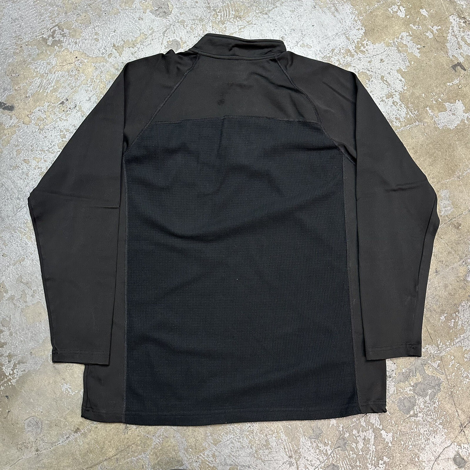 Vintage Oakley Software 1/4 Quarter Zip Black Longsleeve Shirt Size XXL Men gallery