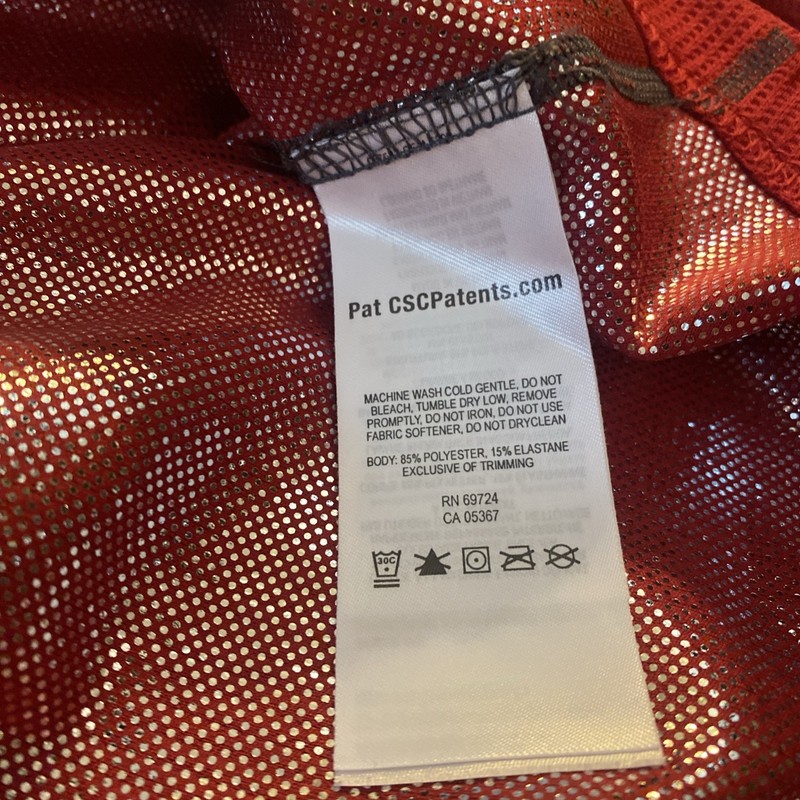 Columbia Omni-Heat Quarter Zip Pullover Red Thermal Lined Sz L 0121 gallery