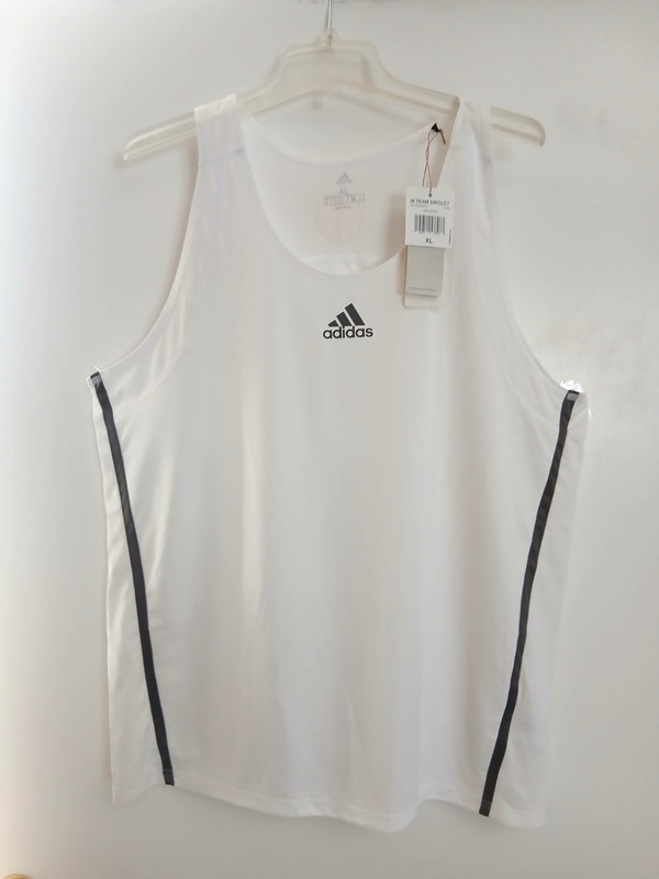 NWT Adidas AEROREADY Training Tank Top Women White XL gallery
