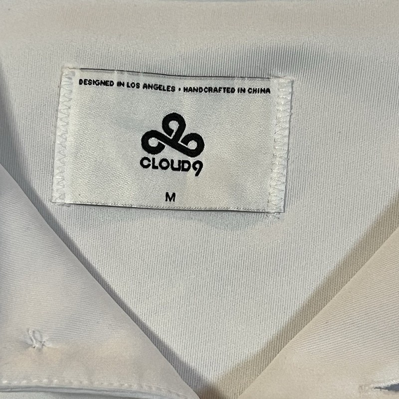 Cloud9 Stratus Jersey Mens Medium White Baseball Esports Gaming Limited Edition gallery