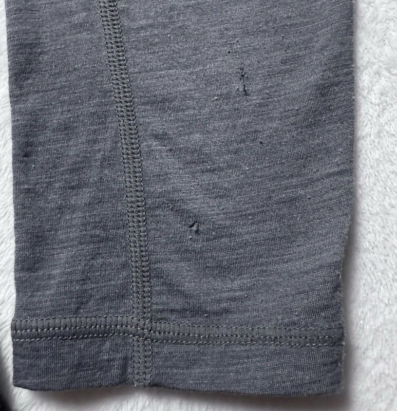 Eddie Bauer First Ascent Pullover Mens Medium Gray 1/4 Zip Merino Wool Baselayer gallery