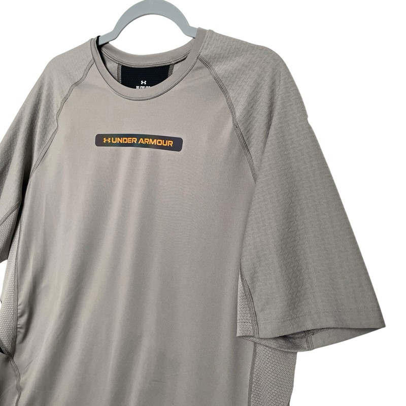 Under Armour UA RUSH SmartForm Short Sleeve T-Shirt Gray Men’s XL EXCELLENT gallery