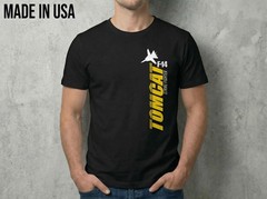 New F-14 Tomcat Aviation Pilot Aircraft – Unisex MADE IN USA T-SHIRT Size S-2XL