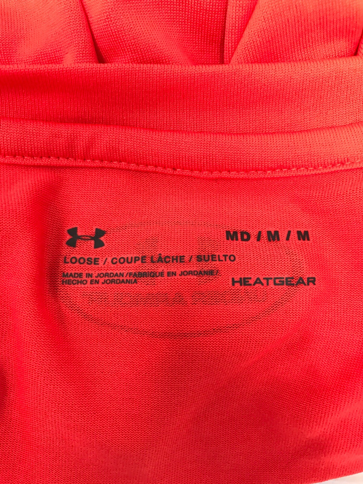 Under Armour Tech 2.0 Loose Fit T-Shirt Men'sMedium Orange/Black 1228539-891 gallery