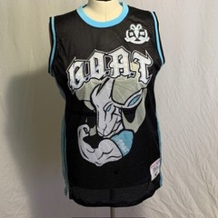 Headgear Classics Basketball Jersey Michael Jordan #23 UNC GOAT Black Mens XL