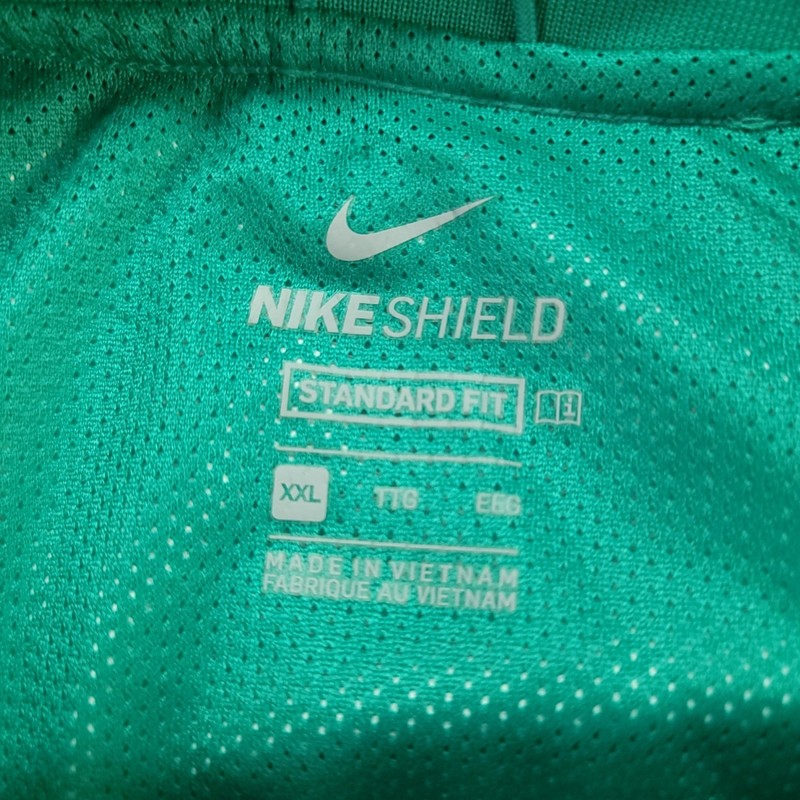 Nike Shield Pullover Men XXL Neptune Green Lucky Golf Graphic All Over Print AOP gallery