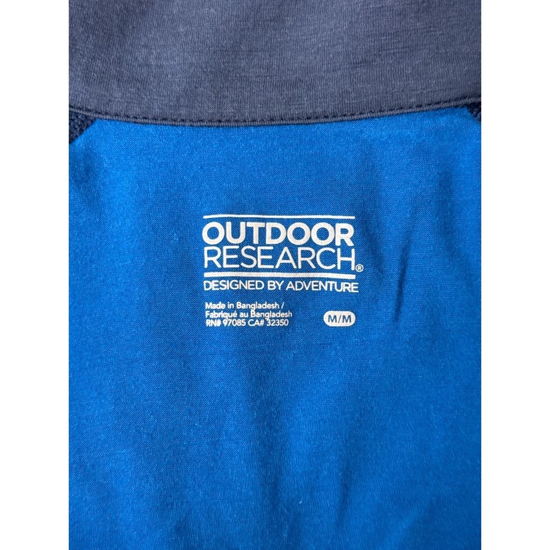 Outdoor Research Base Layer Medium Mens Merino Wool Alpine Onset Zip Shirt gallery