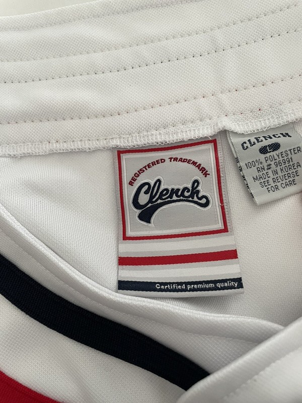 Grande Clench #94 Baseball Jersey Sewn Stitched Undefeated L (runs big) 1023b gallery