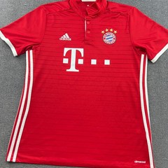 Bayern Munich 2016 2017 Home Mens Football Jersey Large Adidas Shirt Camiseta