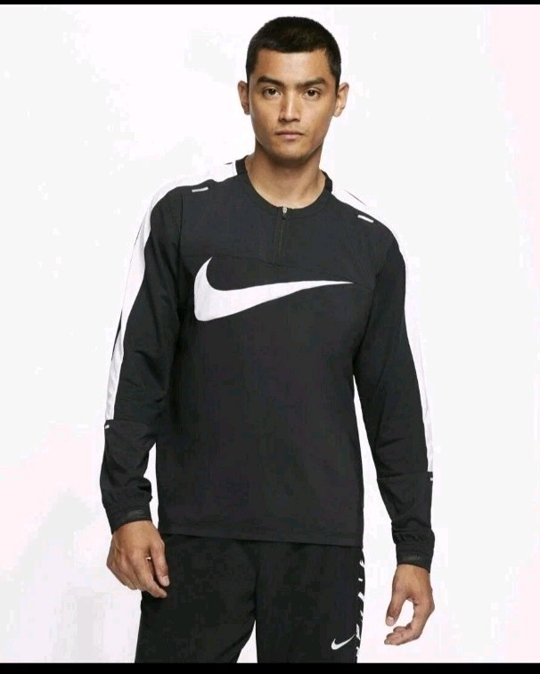 NIKE ELEMENT WILD MEN RUN RUNNING 1/4 ZIP Light Weight TOP - XXL gallery