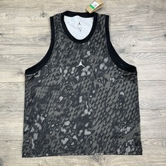 Jordan Jersey Tank Size XL Mens Black Dri Fit Sport Mesh Basketball