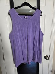 Comfort Colors Adult Cotton Tank Violet Soft Fabric Heavyweight Tank Top
