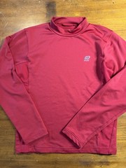 Road Runner Run Athletic Pullover Shirt Men’s Small Red Stretch EUC