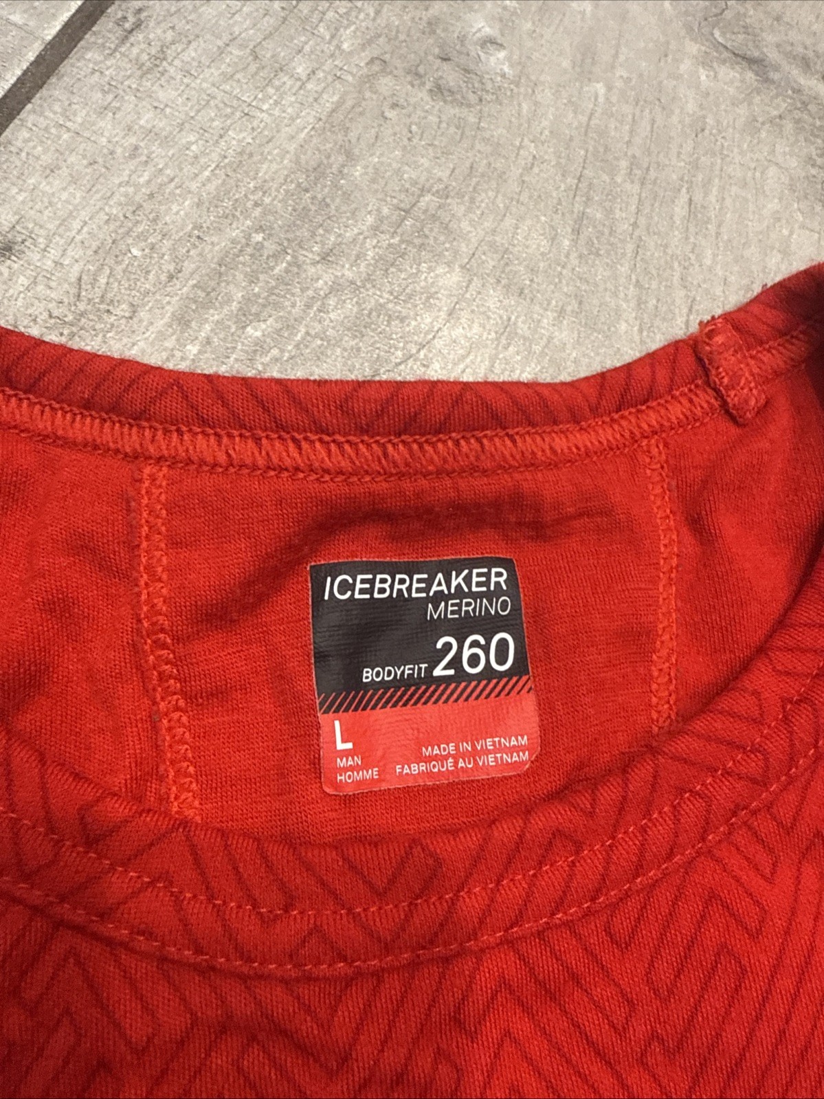 Icebreaker Merino Bodyfit 260 Men’s Shirt Pullover Size L gallery