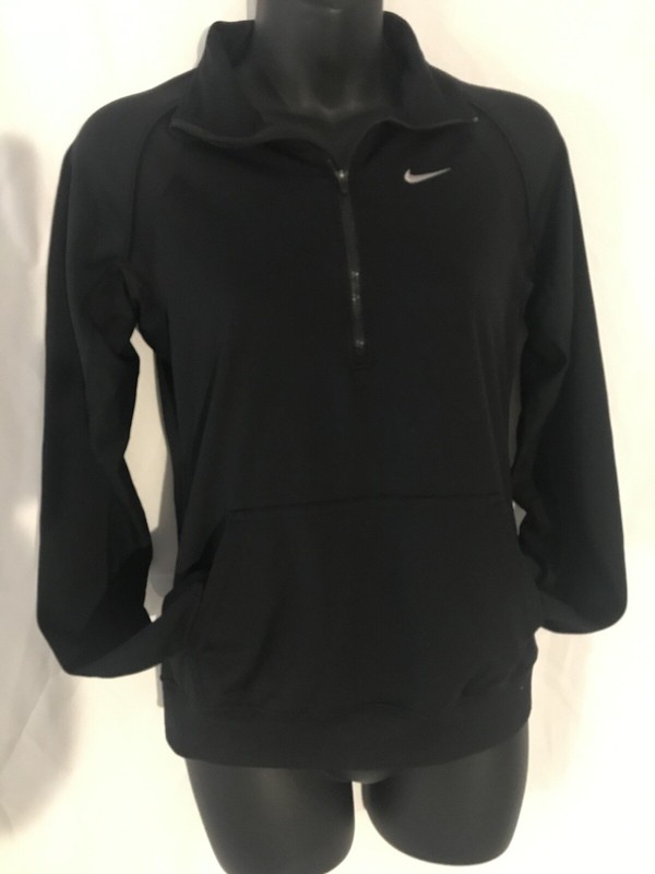 Men’sNIKE Dri-FIT Element Quarter Zip Running Top sz Small-Pre -owned- Pullover. gallery