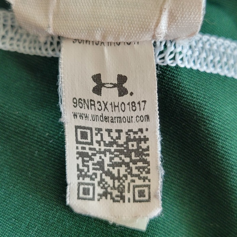 Under Armour Heatgear Compression Short Sleeve Green T-Shirt Size Large gallery