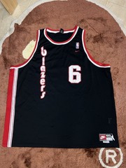 Vtg Nike Swingman Bonzi Wells Portland Trail Blazers Jersey 5XL Y2K NBA Air #6