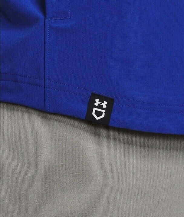 NWT Men's XL UA Hooded Cage Jacket Blue 1374376 Baseball Under Armour BSBL gallery
