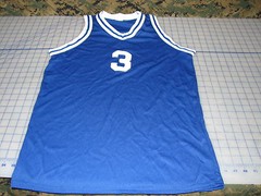 *#3 new empire sporting goods vintage jersey 100% polyester size 42-44 USA blue