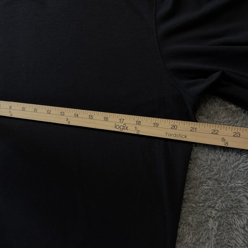 Outerknown Active Mens Long Sleeve Activewear Shirt Black Size Medium gallery