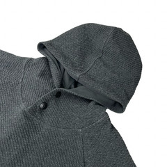 Swannies Men’s 1/4 Snap Pullover Golf Hoodie Gray • Medium