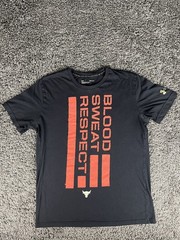 Under Armour UA Mens Project Rock BSR Flag Short Sleeve T Shirt Size M