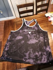 Under Armour Project Rock Tank Mens 2XL Do Not Go Gentle Mesh Black