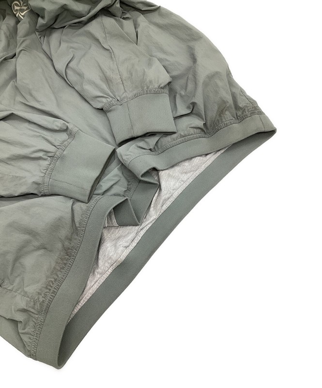 Authentic KITH PAPER NYLON RYDER QUARTER ZIP L Gray Men 24-011-060-00212-3-0 gallery
