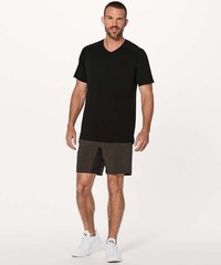 Lululemon Metal Vent Tech V-Neck Short Sleeve Shirt XL black athletic active