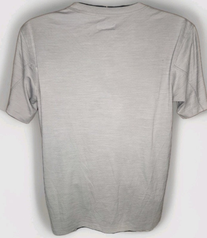 Authentic Columbia Brand Men's Gray Moisture Wicking Logo T Shirt Size Large gallery