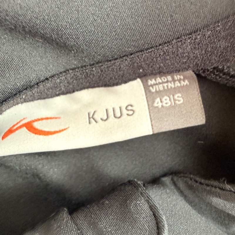 Kjus Men 2nd Skin Halfzip Black MS25-A09 Long Sleeve Pullover Size 48 S Small gallery