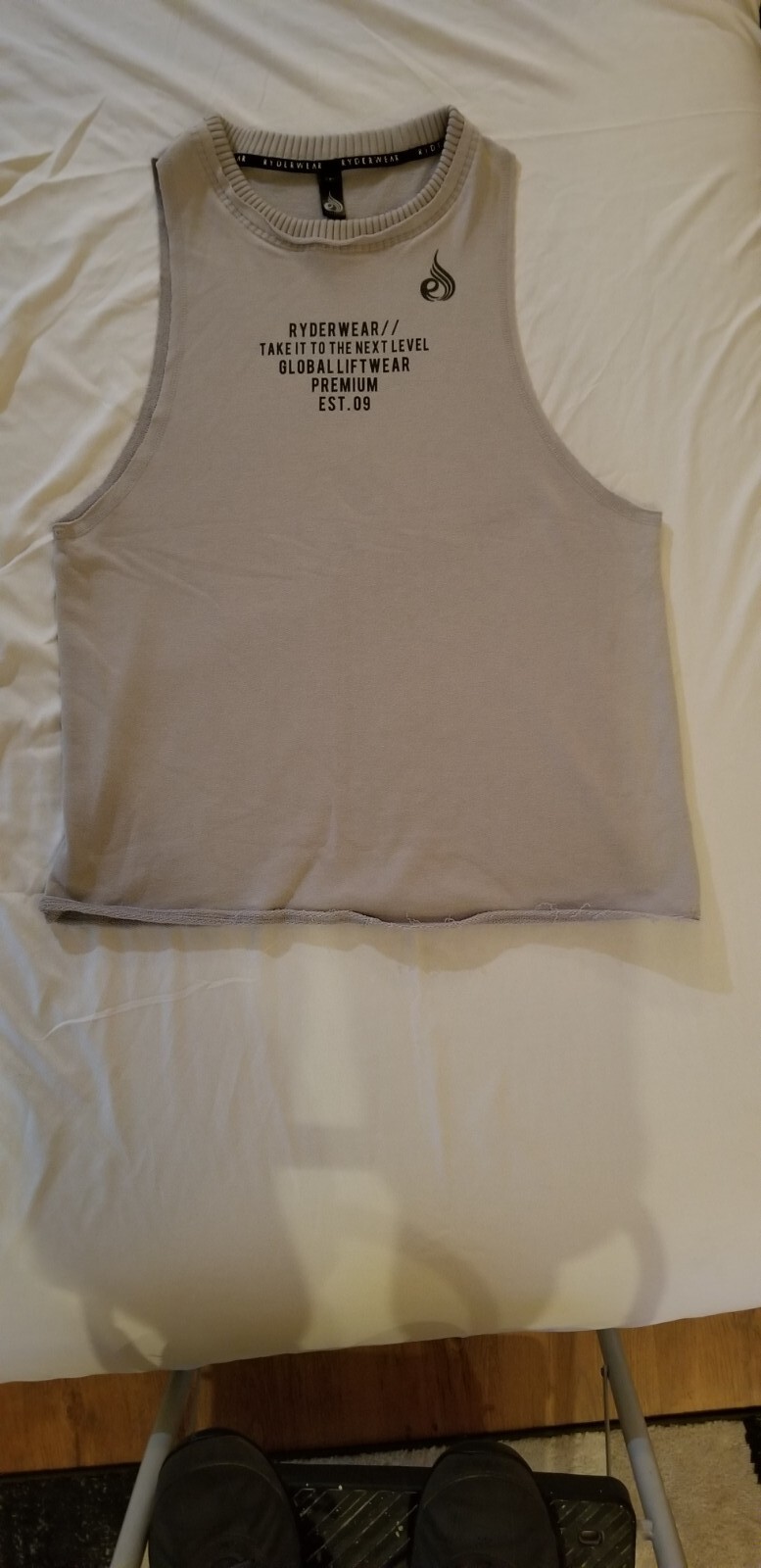 Ryderwear Men's Heavy Tank Top Gray size Medium gallery